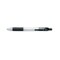Zebra Pen Z-Grip Mechanical Pencil, 0.5 mm, HB (#2.5), Black Lead, Clear/Black Grip Barrel, Dozen